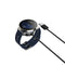 For Suunto 9 Peak 38mm Smart Watch Magnetic Charging Cable, Length: 1m(Black)