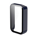 For Xiaomi Redmi Smart Band Pro PC + Tempered Glass Watch Protective Case(Ink Blue)