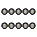 A5012 White Light 10 in 1 Truck Trailer LED Round Side Marker Lamp
