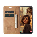 For Samsung Galaxy A13 5G / 4G CaseMe 013 Multifunctional Horizontal Flip Leather Phone Case(Brown)