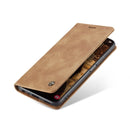 For Samsung Galaxy A13 5G / 4G CaseMe 013 Multifunctional Horizontal Flip Leather Phone Case(Brown)