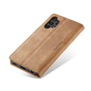 For Samsung Galaxy A13 5G / 4G CaseMe 013 Multifunctional Horizontal Flip Leather Phone Case(Brown)