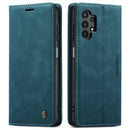 For Samsung Galaxy A13 5G / 4G CaseMe 013 Multifunctional Horizontal Flip Leather Phone Case(Blue)