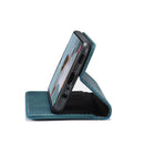 For Samsung Galaxy A13 5G / 4G CaseMe 013 Multifunctional Horizontal Flip Leather Phone Case(Blue)