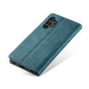 For Samsung Galaxy A13 5G / 4G CaseMe 013 Multifunctional Horizontal Flip Leather Phone Case(Blue)
