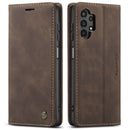 For Samsung Galaxy A13 5G / 4G CaseMe 013 Multifunctional Horizontal Flip Leather Phone Case(Coffee)