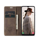 For Samsung Galaxy A13 5G / 4G CaseMe 013 Multifunctional Horizontal Flip Leather Phone Case(Coffee)
