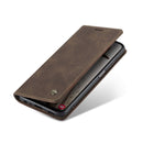 For Samsung Galaxy A13 5G / 4G CaseMe 013 Multifunctional Horizontal Flip Leather Phone Case(Coffee)