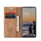 For Samsung Galaxy A33 5G CaseMe 013 Multifunctional Horizontal Flip Leather Phone Case(Brown)