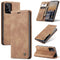 For Samsung Galaxy A33 5G CaseMe 013 Multifunctional Horizontal Flip Leather Phone Case(Brown)