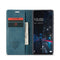 For Samsung Galaxy A33 5G CaseMe 013 Multifunctional Horizontal Flip Leather Phone Case(Blue)