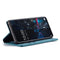 For Samsung Galaxy A33 5G CaseMe 013 Multifunctional Horizontal Flip Leather Phone Case(Blue)