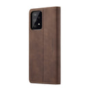 For Samsung Galaxy A33 5G CaseMe 013 Multifunctional Horizontal Flip Leather Phone Case(Coffee)