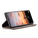 For Samsung Galaxy A33 5G CaseMe 013 Multifunctional Horizontal Flip Leather Phone Case(Coffee)