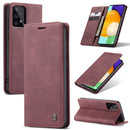 For Samsung Galaxy A53 5G CaseMe 013 Multifunctional Horizontal Flip Leather Phone Case(Wine Red)