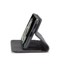 For Samsung Galaxy S22 CaseMe 013 Multifunctional Horizontal Flip Leather Phone Case(Black)