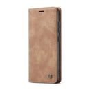 For Samsung Galaxy S22 CaseMe 013 Multifunctional Horizontal Flip Leather Phone Case(Brown)