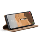 For Samsung Galaxy S22 CaseMe 013 Multifunctional Horizontal Flip Leather Phone Case(Brown)
