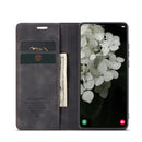 For Samsung Galaxy S22+ CaseMe 013 Multifunctional Horizontal Flip Leather Phone Case(Black)