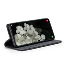 For Samsung Galaxy S22+ CaseMe 013 Multifunctional Horizontal Flip Leather Phone Case(Black)