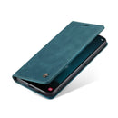 For Samsung Galaxy S22+ CaseMe 013 Multifunctional Horizontal Flip Leather Phone Case(Blue)