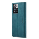 For Xiaomi Redmi Note 11 Pro 5G / Redmi Note 11 Pro+ 5G CaseMe 013 Multifunctional Horizontal Flip Leather Phone Case(Blue)