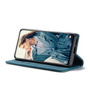 For Xiaomi Redmi Note 11 Pro 5G / Redmi Note 11 Pro+ 5G CaseMe 013 Multifunctional Horizontal Flip Leather Phone Case(Blue)