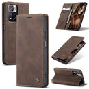 For Xiaomi Redmi Note 11 Pro 5G / Redmi Note 11 Pro+ 5G CaseMe 013 Multifunctional Horizontal Flip Leather Phone Case(Coffee)
