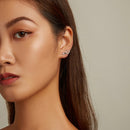 S925 Sterling Silver Snake Ear Stud Women Earrings