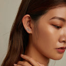 S925 Sterling Silver Snake Ear Stud Women Earrings