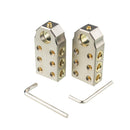 A1158 1 Pair Car Battery Chuck Battery Pile with M8 / M10 Wrench
