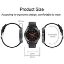 NORTH EDGE E102 Blood Oxygen Body Temperature Monitoring Bluetooth Smart Watch(Black)