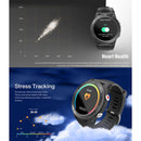 NORTH EDGE XTREK Heart Rate Monitoring GPS Positioning Bluetooth Smart Sports Watch(Black)