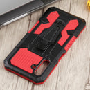 For Samsung Galaxy A13 5G Armor Warrior Shockproof PC + TPU Phone Case(Red)