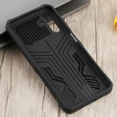 For Samsung Galaxy A13 5G Armor Warrior Shockproof PC + TPU Phone Case(Black)