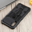 For Samsung Galaxy A13 5G Armor Warrior Shockproof PC + TPU Phone Case(Black)