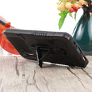 For Samsung Galaxy A13 5G Armor Warrior Shockproof PC + TPU Phone Case(Black)