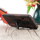 For Samsung Galaxy A13 5G Armor Warrior Shockproof PC + TPU Phone Case(Brown)