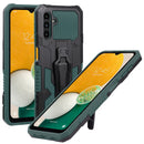 For Samsung Galaxy A13 5G Armor Warrior Shockproof PC + TPU Phone Case(Green)