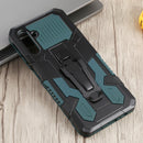 For Samsung Galaxy A13 5G Armor Warrior Shockproof PC + TPU Phone Case(Green)