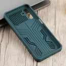 For Samsung Galaxy A13 5G Armor Warrior Shockproof PC + TPU Phone Case(Green)