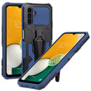 For Samsung Galaxy A13 5G Armor Warrior Shockproof PC + TPU Phone Case(Blue)