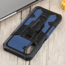 For Samsung Galaxy A13 5G Armor Warrior Shockproof PC + TPU Phone Case(Blue)