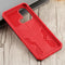 For Infinix Hot 11s Armor Warrior Shockproof PC + TPU Phone Case(Red)