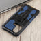 For Infinix Hot 11s Armor Warrior Shockproof PC + TPU Phone Case(Blue)