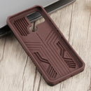 For Infinix Smart 6 Armor Warrior Shockproof PC + TPU Phone Case(Brown)