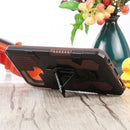 For Infinix Smart 6 Armor Warrior Shockproof PC + TPU Phone Case(Brown)