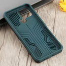 For Infinix Smart 6 Armor Warrior Shockproof PC + TPU Phone Case(Green)