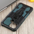 For Infinix Smart 6 Armor Warrior Shockproof PC + TPU Phone Case(Green)