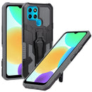 For Infinix Smart 6 Armor Warrior Shockproof PC + TPU Phone Case(Grey)